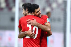 تمرین داغ تیم ملی با حضور لژیونرها