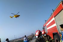 اعزام نیروهای امداد رسان البرزی به محل سقوط هواپیما