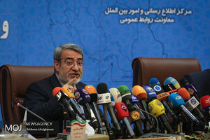 نشست خبری وزیر کشور 