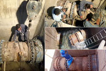 حادثه خط لوله انتقال آب به قم مهار شد