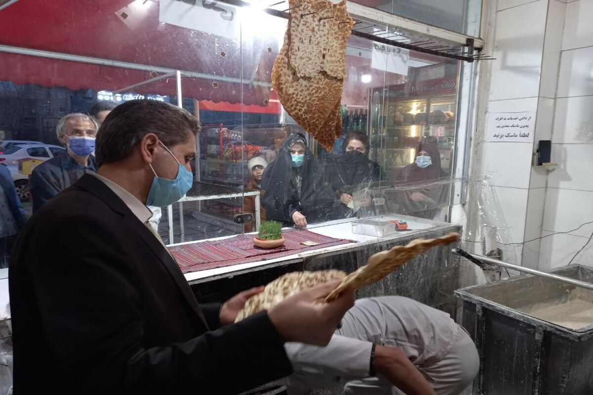 بازدید شبانه فرماندار رشت از نانوایی ها