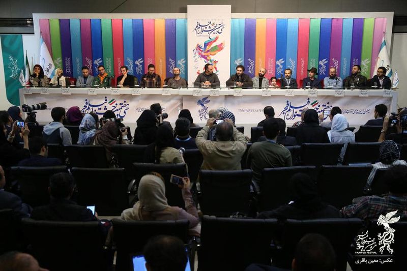 نشست رسانهای فیلم مسخره باز برگزار شد / چهار میلیارد هزینه برای یک تئاتر سینمایی