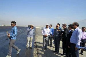 بهره‌برداری از پروژه تطویل باند فرودگاه یاسوج تا پایان مهرماه