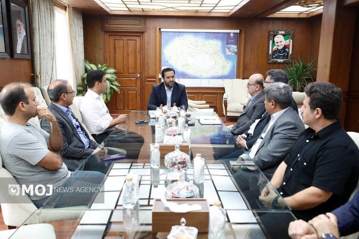 دیدار اعضای نظام مهندسی کیش با مدیر عامل