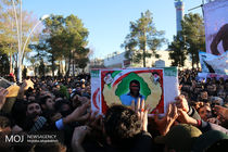 پیکر ۲ شهید حادثه تروریستی زاهدان در شهرضا تشییع شد
