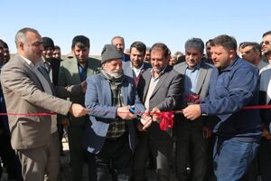 پروژه آبرسانی به روستای نهضت آباد شهرستان نجف آباد افتتاح شد