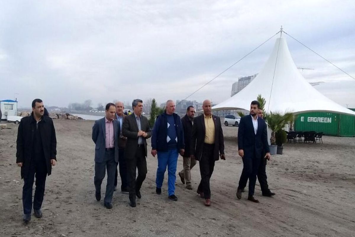 بازدید فعالان حوزه گردشگری کشور عراق از منطقه آزاد انزلی1