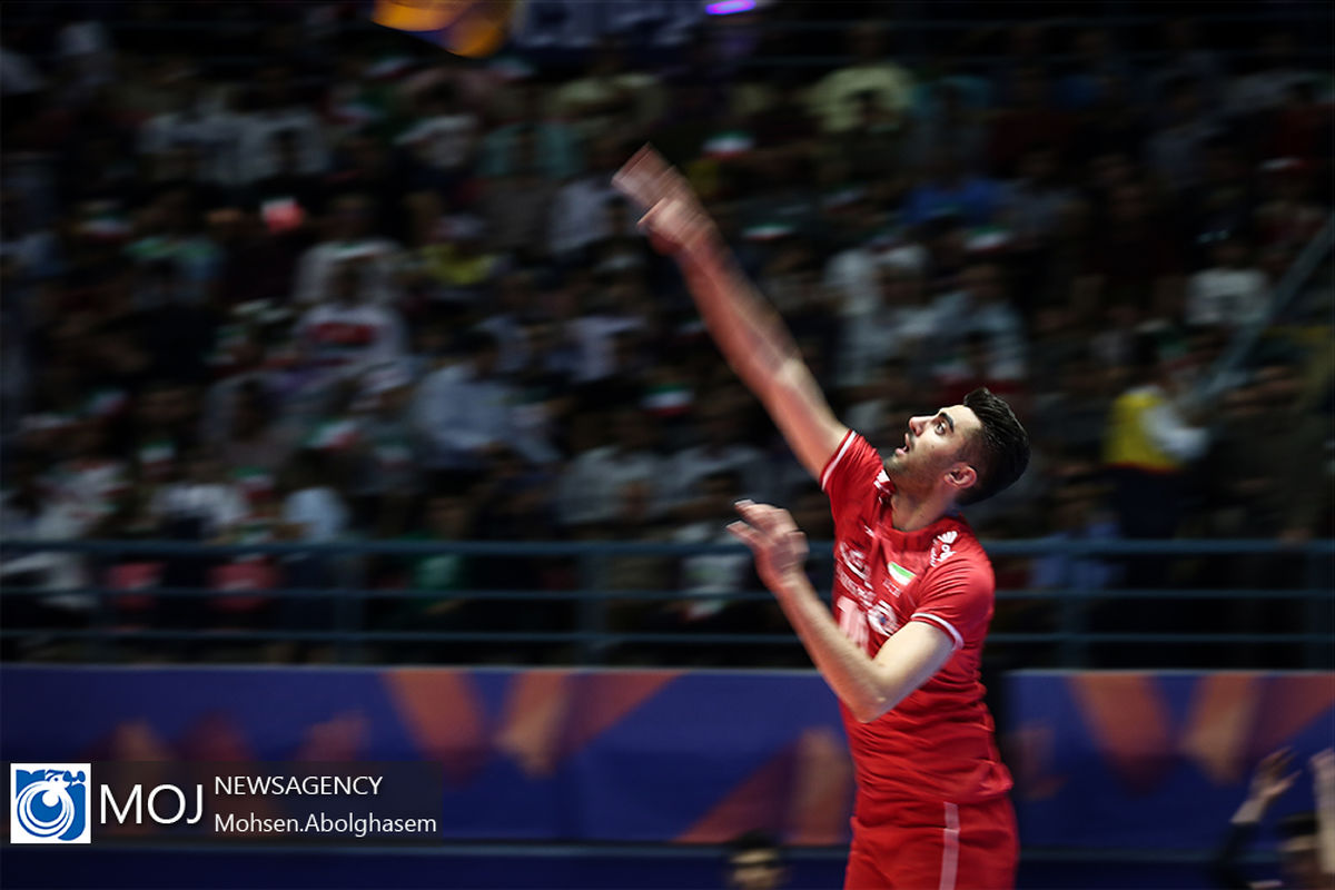 دیدار تیم های ملی والیبال ایران و استرالیا