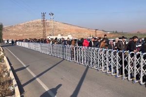 بازگشت آوارگان سوری از ترکیه + فیلم