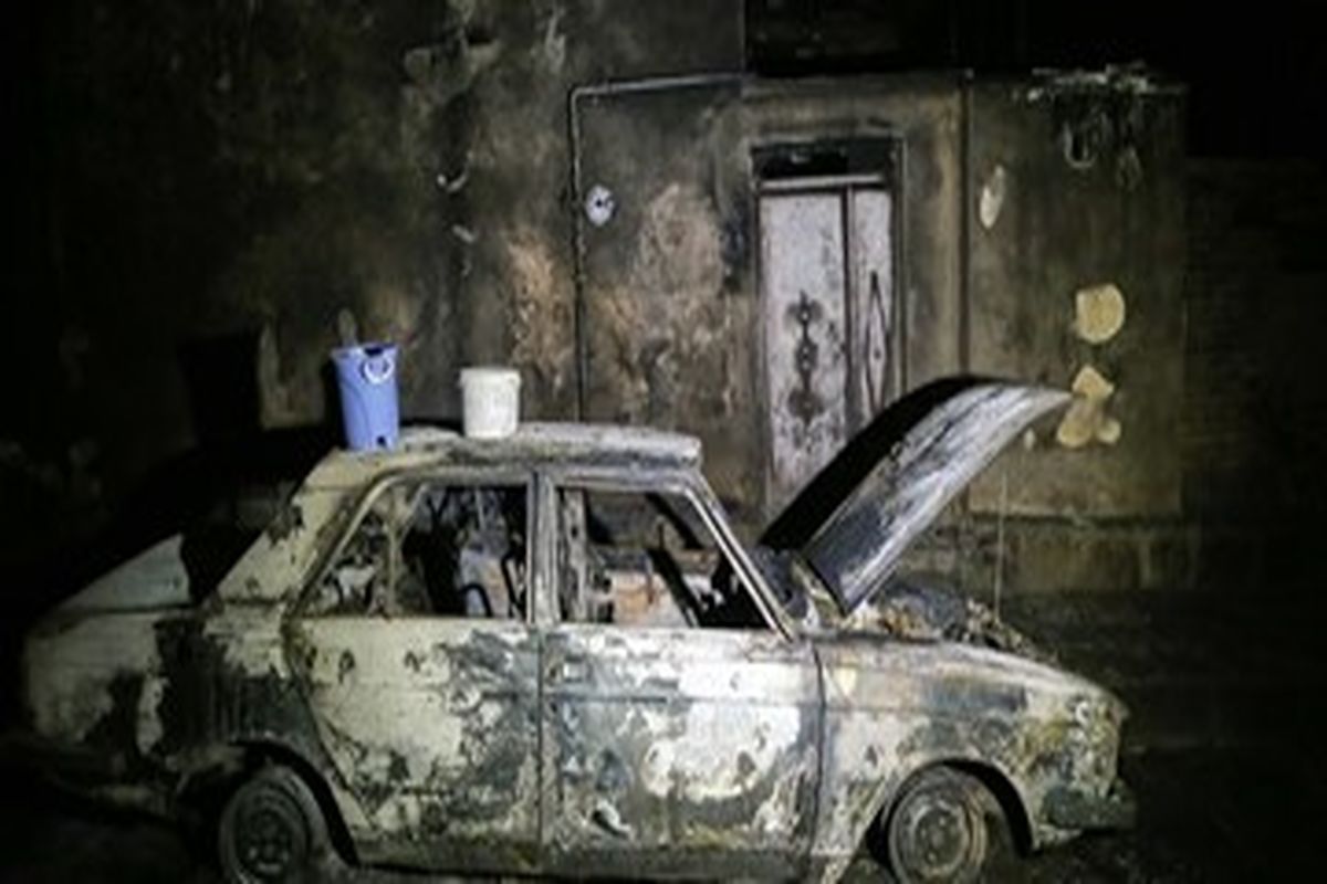 انفجار تانکر حسین آباد