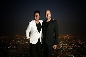 حجت اشرف زاده در کنار گروه شیلر