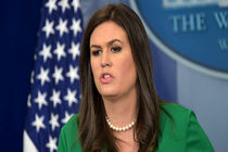 اظهارنظر عجیب سخنگوی کاخ سفید در مورد ترامپ