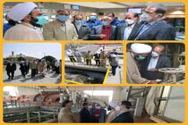 بازدید حجت الاسلام و المسلمین نقدعلی از طرح  تصفیه خانه فاضلاب نیروگاه اصفهان