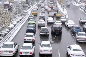 ترافیک نیمه سنگین در محور کرج-چالوس