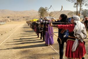 معرفی برترین های رقابت‌های کشوری کمان سنتی در تخت‌ جمشید