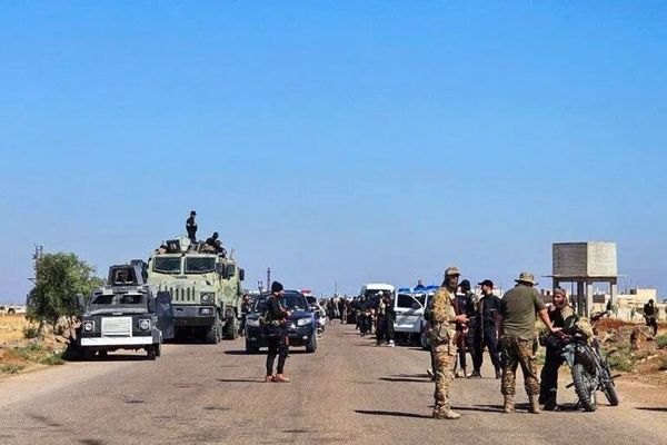 جنوب سوریه پس از درگیری‌های مسلحانه در قطعی برق فرو رفت