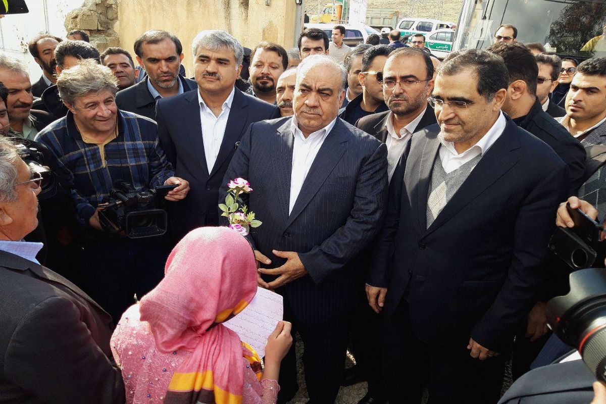 وزیر بهداشت در کرمانشاه