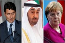 رایزنی ولیعهد ابوظبی با جاستین ترودو و آنگلا مرکل