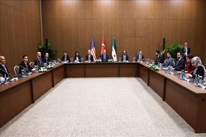  وزیران خارجه ترکیه، سوریه و آمریکا با محوریت آینده سوریه با هم دیدار کردند