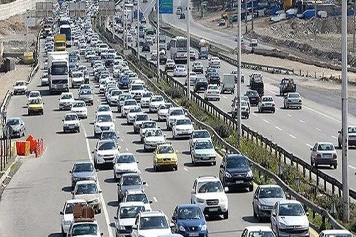 ترافیک پرحجم در ورودی های مشهد