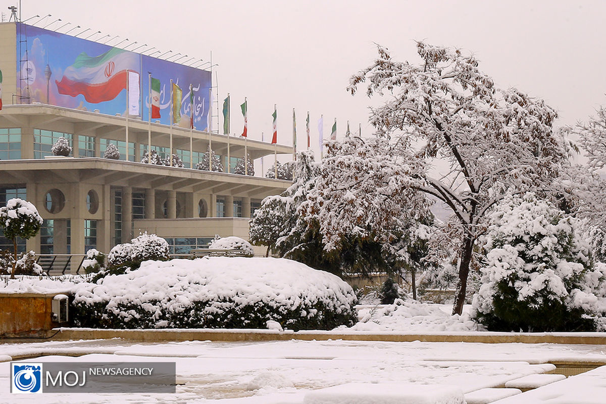 بارش برف در تهران