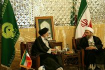 رییس قوه قضاییه با تولیت آستان قدس رضوی دیدار کرد