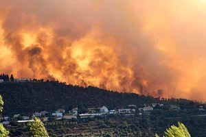  آتش‌سوزی در چندین منطقه در مرکز اراضی اشغالی به وقوع پیوست