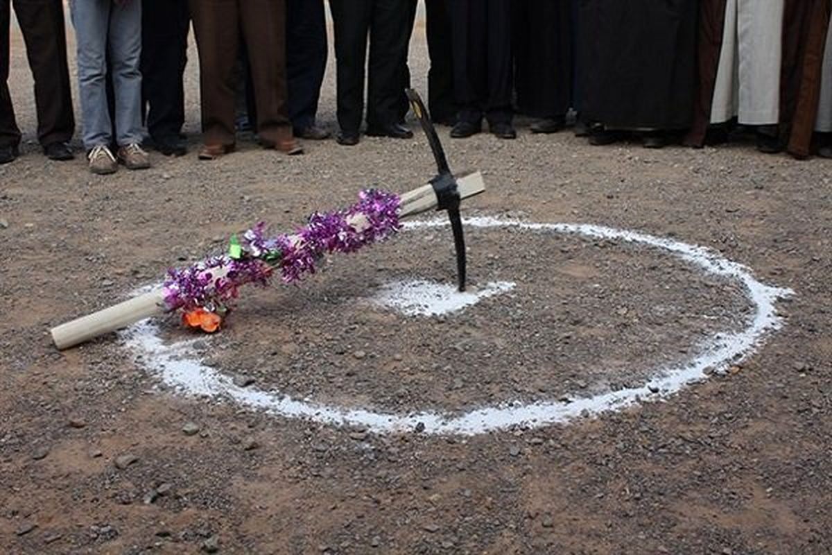 کلنگ‌زنی بیمارستان 220 تختخوابی شهر جدید پرند 