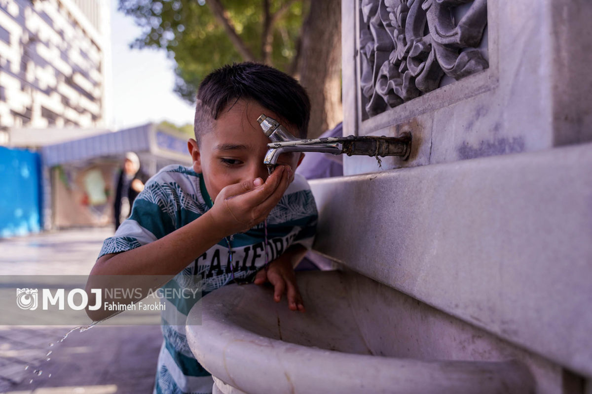 گرمای هوا در مشهد
