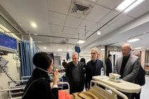 وزیر علوم از دانشجویان دانشگاه شهید بهشتی آسیب‌دیده در حادثه انتشار گاز عیادت کرد