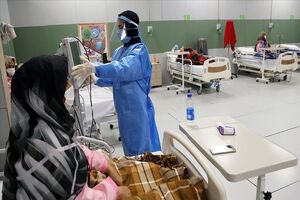 بستری ۵۹ بیمار جدید کرونایی در شبانه روز گذشته