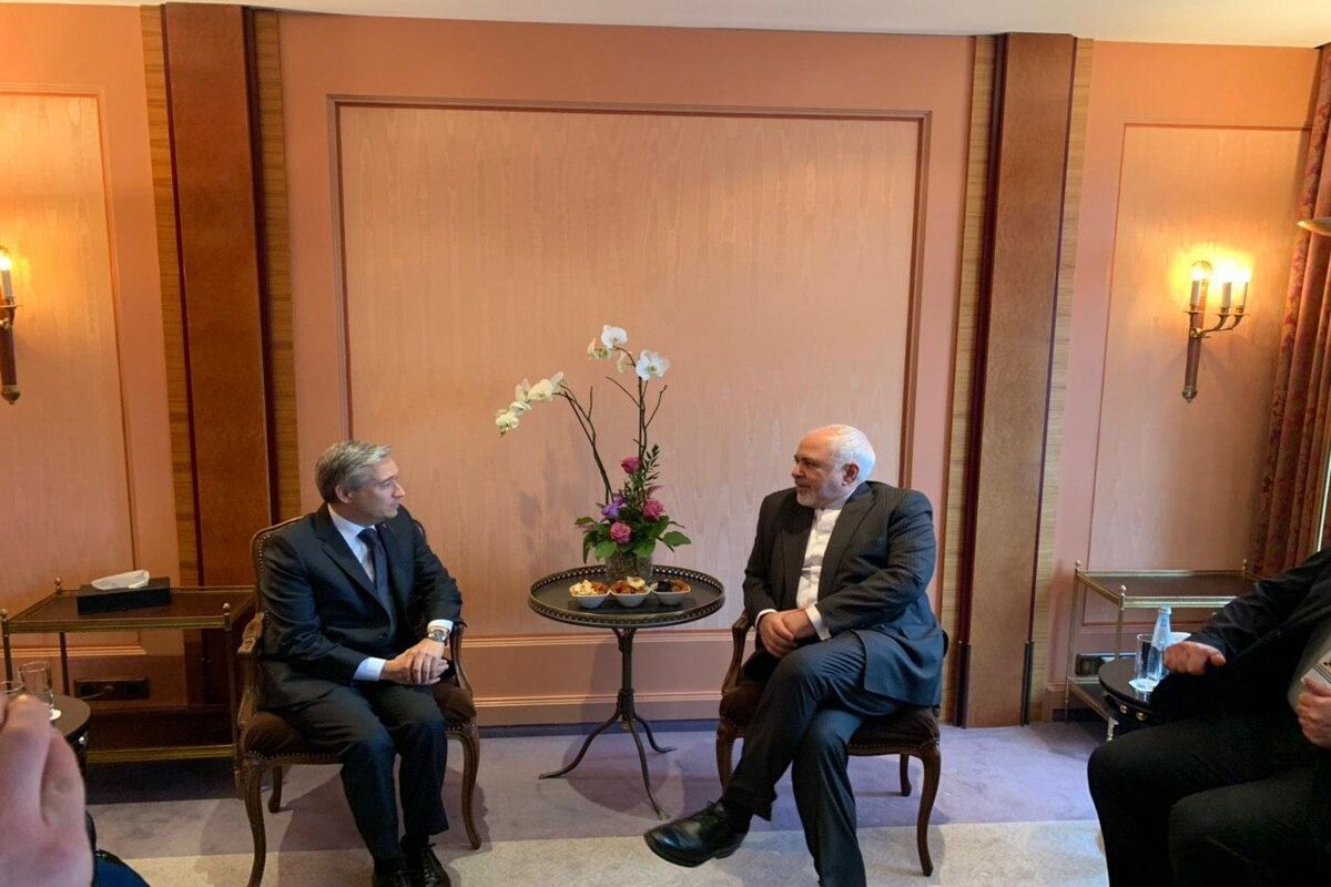 دیدار ظریف با همتای کانادایی خود