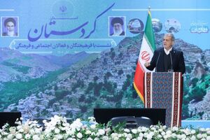 کردستان می تواند الگوی توسعه و همدلی در کشور باشد/ حل مشکلات کشور با کمک و همراهی مردم + فیلم