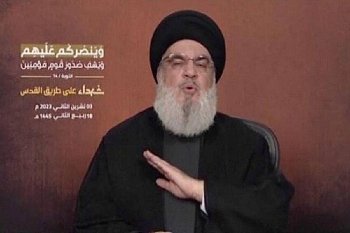 سخنرانی دبیرکل حزب الله لبنان