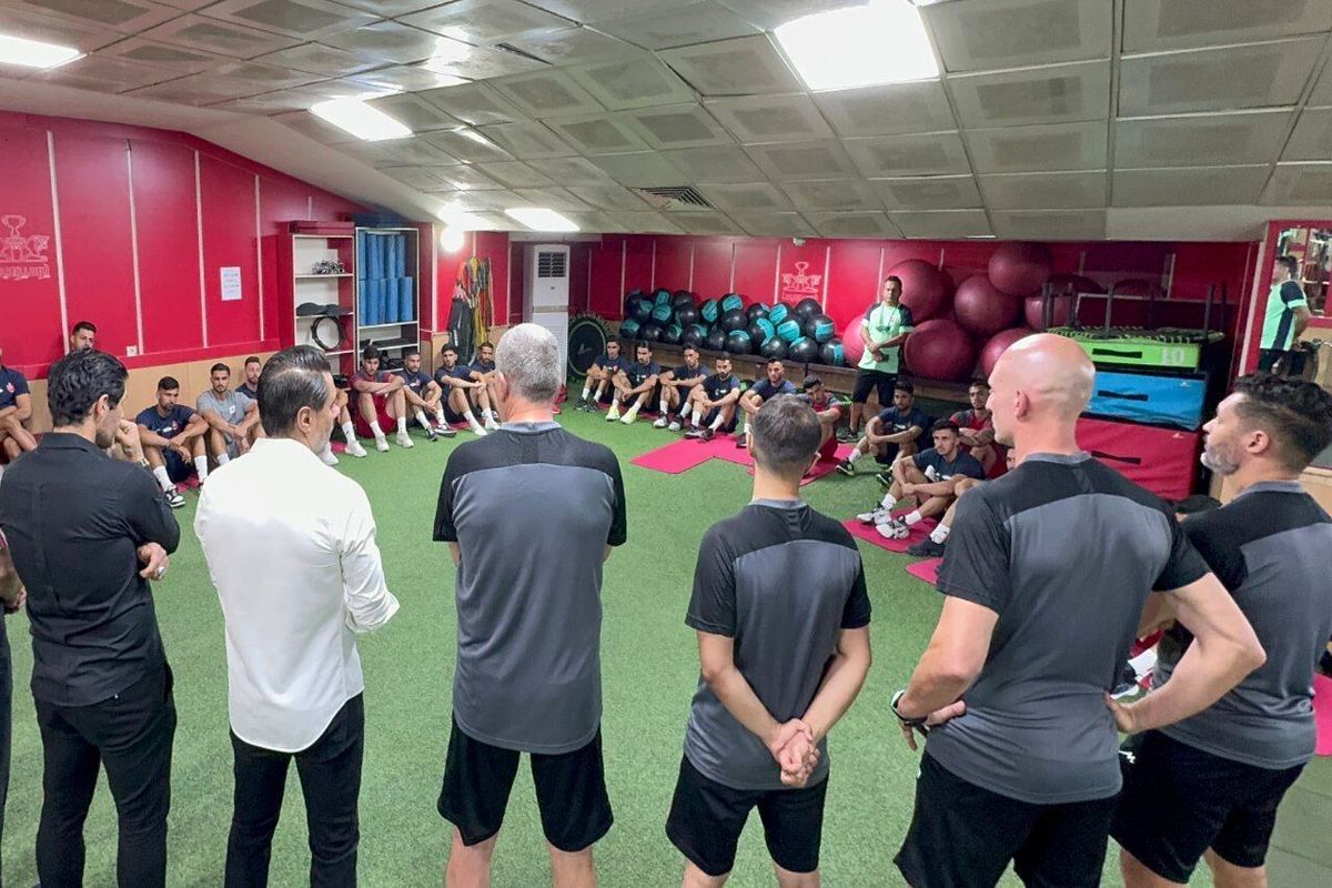 تمرین پرسپولیس