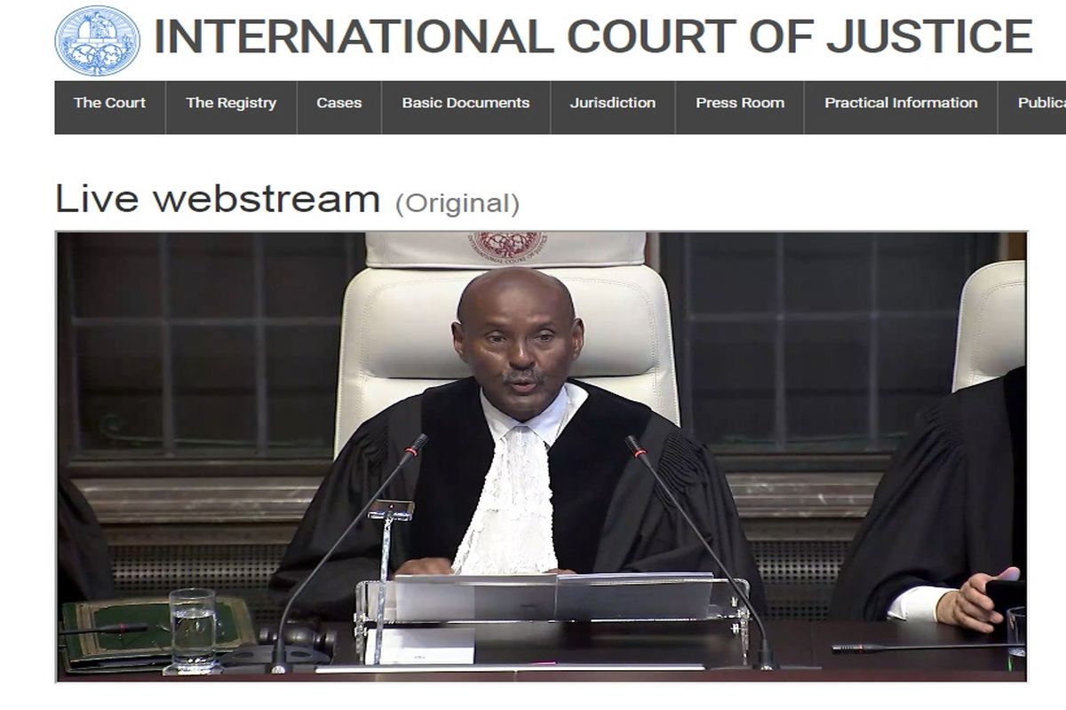 رای دادگاه لاهه