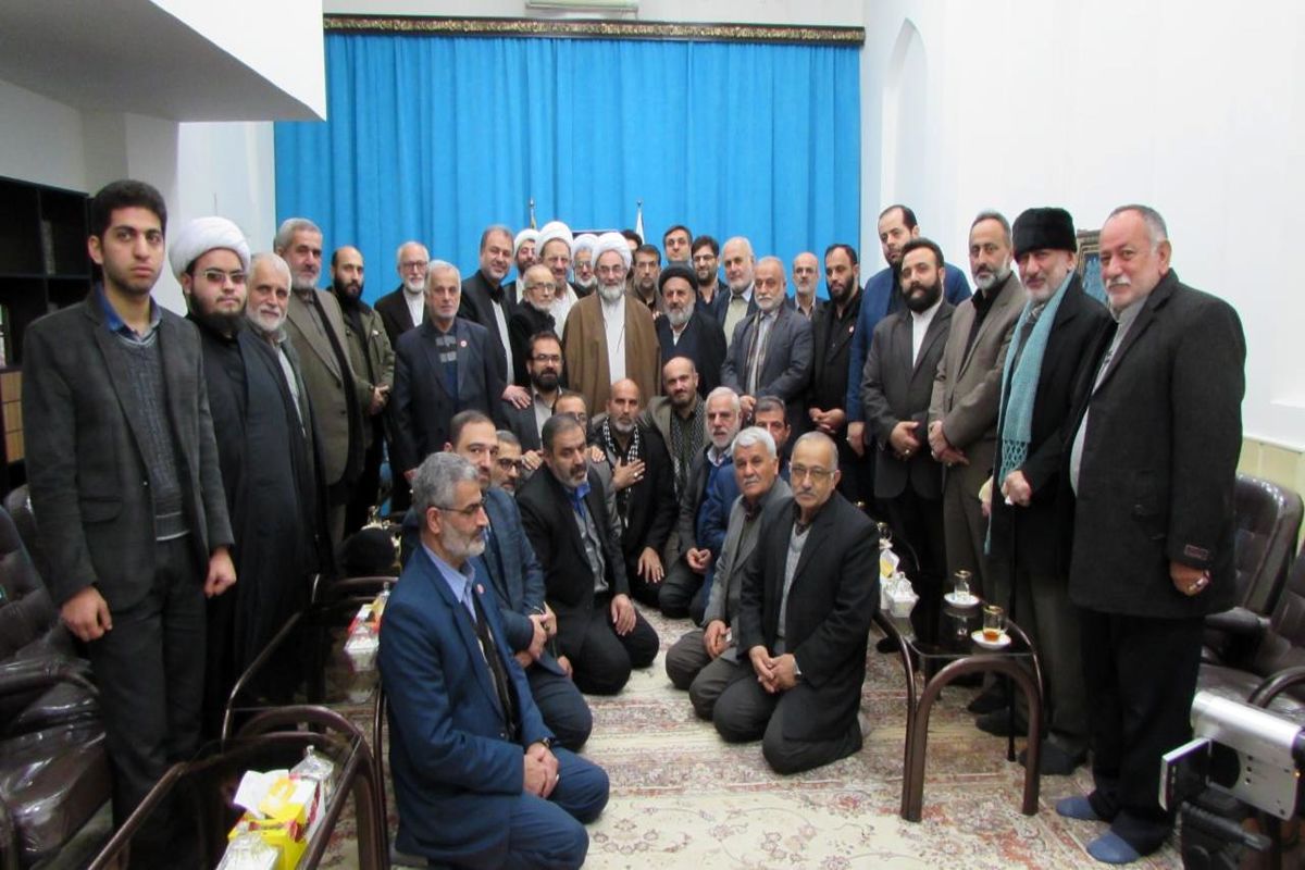 آیت الله فلاحتی در دیدار با مداحان و مسئولان هیات های مذهبی گیلان