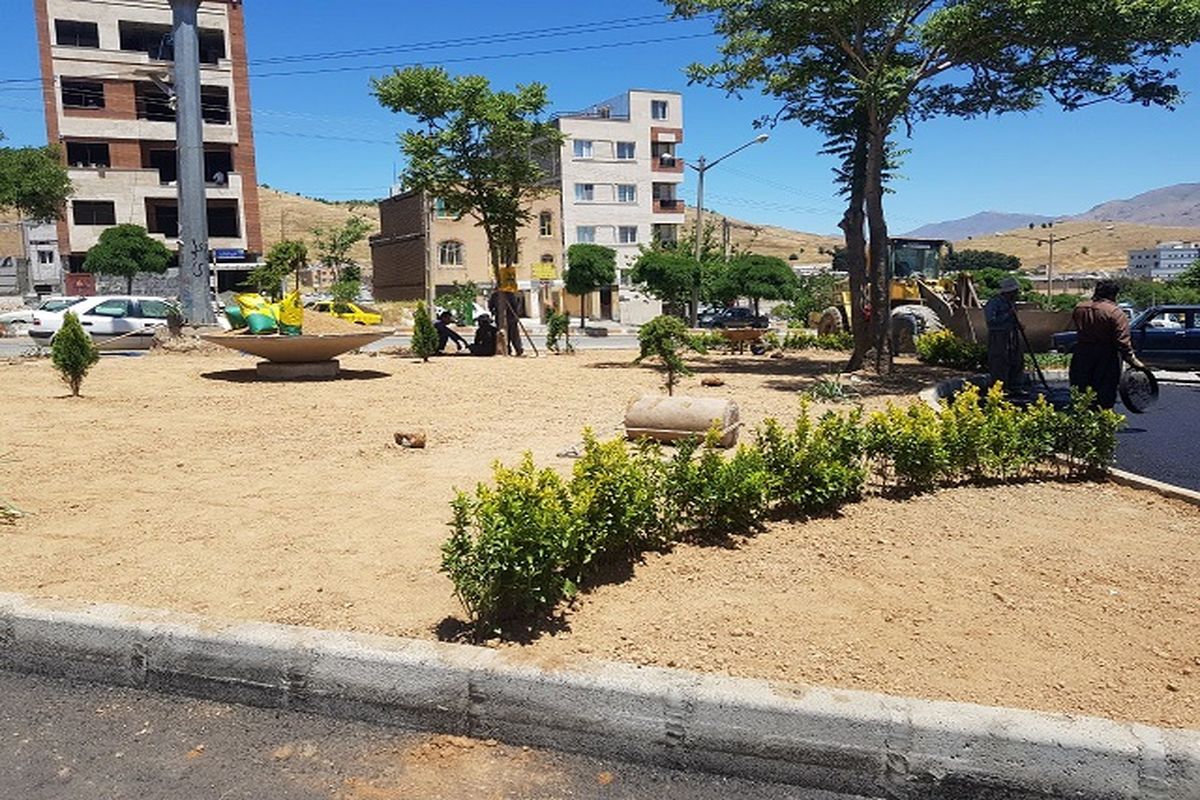 نهال کاری وفضای سبز