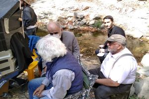 بازدید سردار رستگارپناه از پشت صحنه سریال جشن سربرون