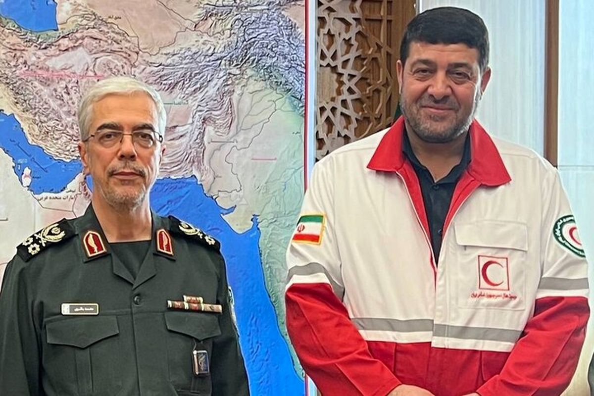 سرلشگر باقری و جمعیت هلال‌احمر 