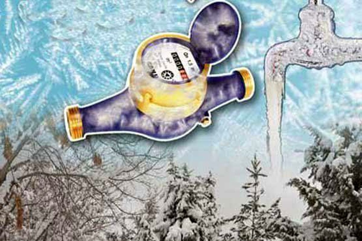 یخ زدن کنتور