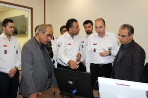 دیدار مسئولین دانشگاه علوم پزشکی گیلان از اورژانس 115