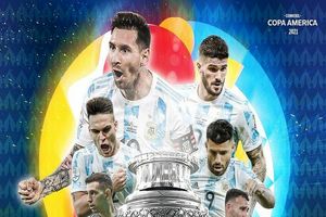 تیم ملی فوتبال آرژانتین قهرمان کوپا آمریکا شد