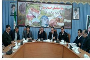 جلسه هماهنگی خدمات سفر نوروز ۹۸ پارس آباد مغان برگزار شد