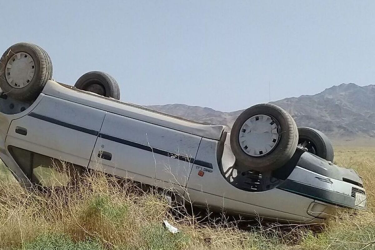 واژگونی خودرو 