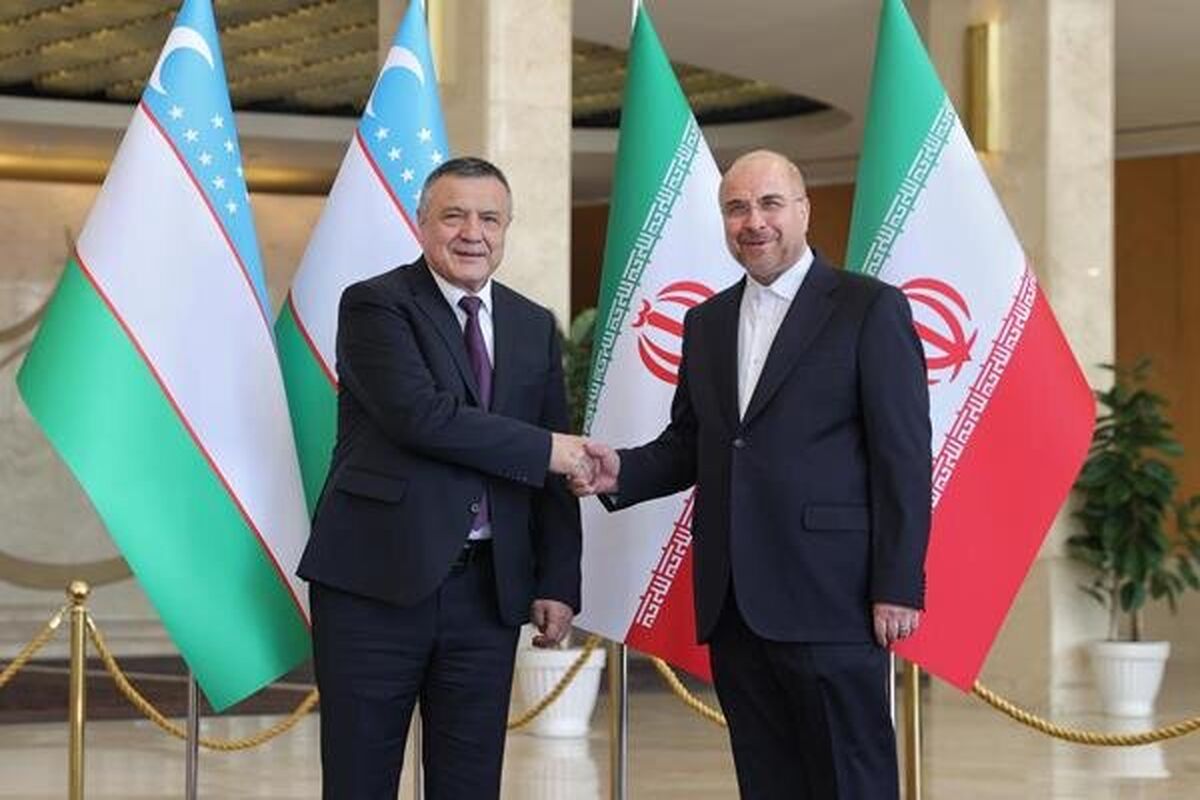 رئیس مجلس ملی ازبکستان و قالیباف