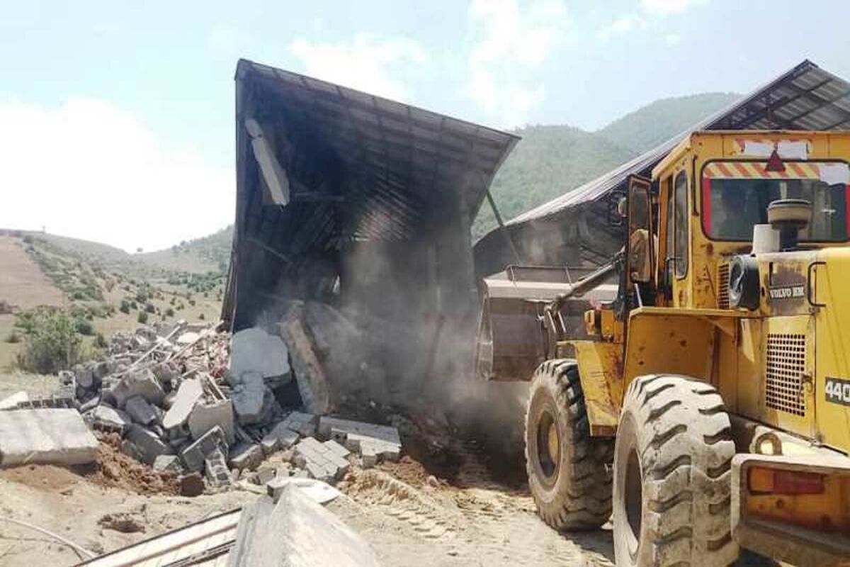 قلع و قمع در کجور - کدیر