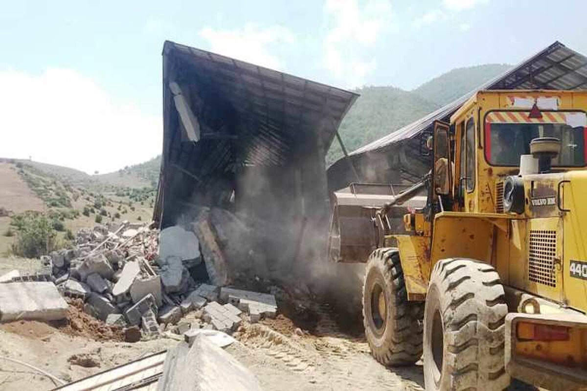 قلع و قمع در کجور - کدیر