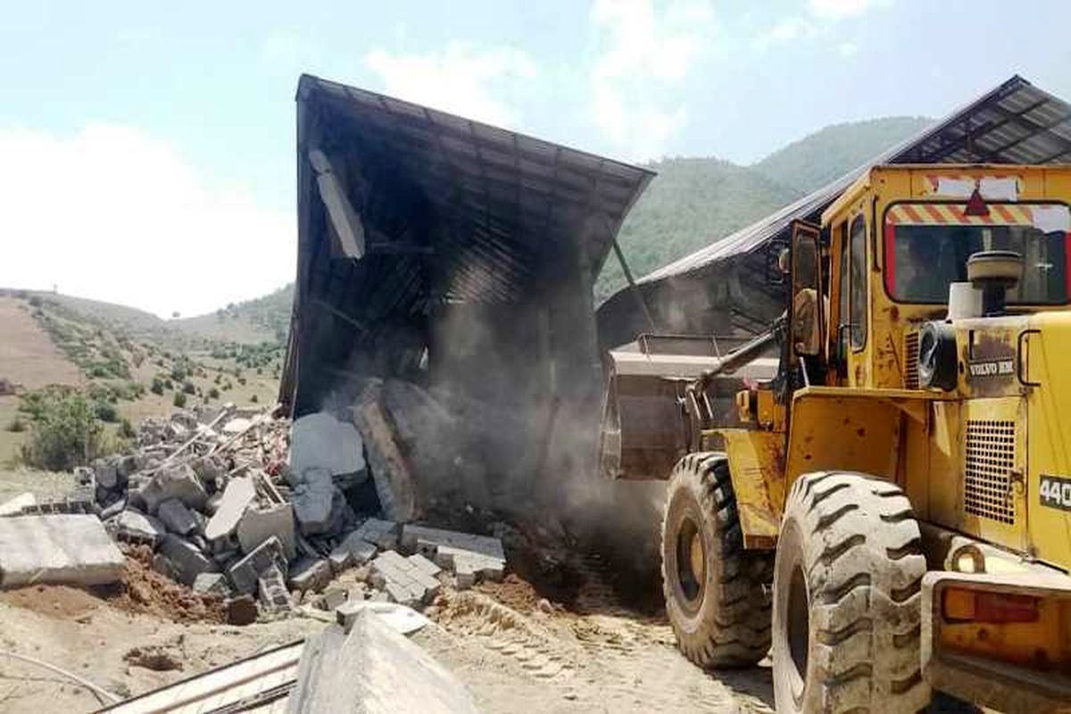 قلع و قمع در کجور - کدیر