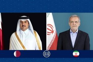 پزشکیان و امیر قطر بر تقویت پیوندهای دوجانبه تاکید کردند